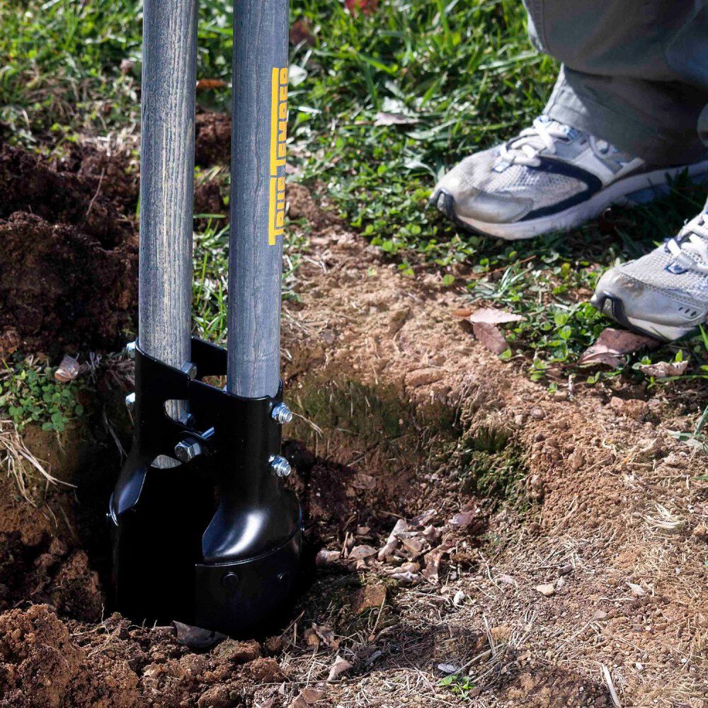 Post Hole Digger with Ruler & Cushion Grip 48 In. Hardwood Handle 2717900