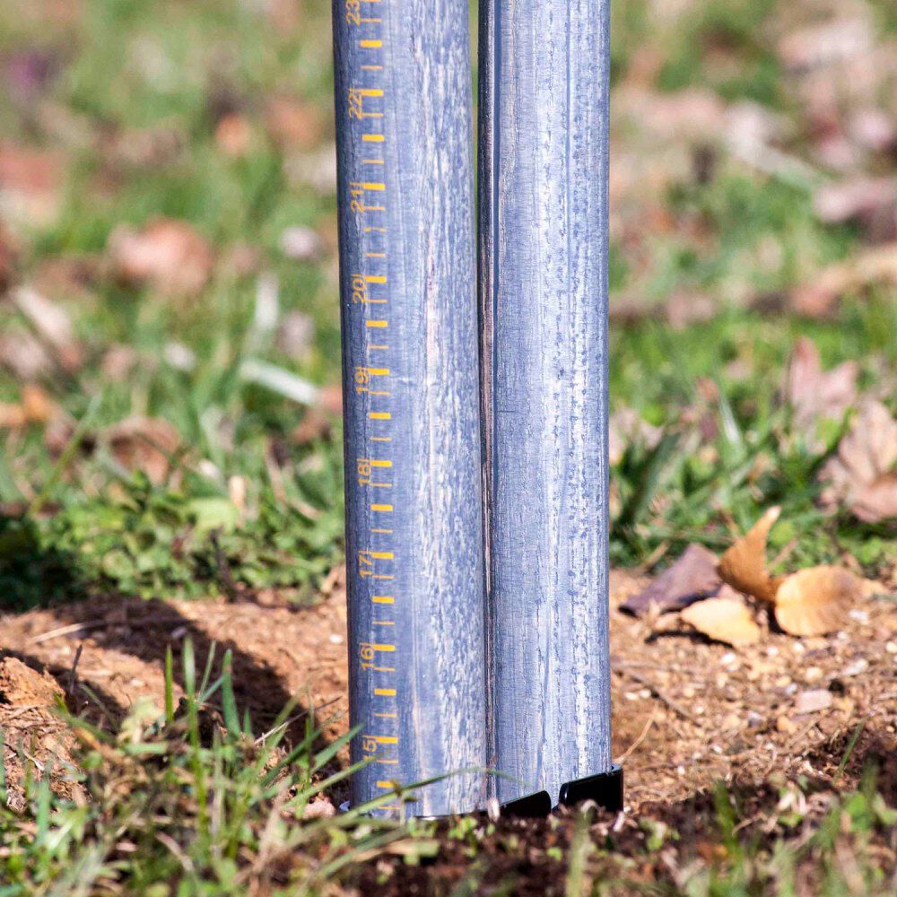 Post Hole Digger with Ruler & Cushion Grip 48 In. Hardwood Handle 2717900