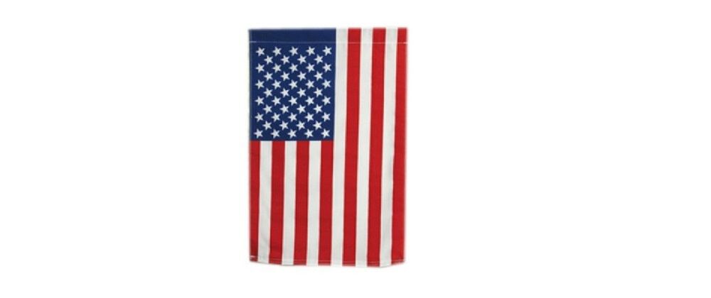 12 In. Width x 18 In. Height Sewn United States Garden Flag USGF-C