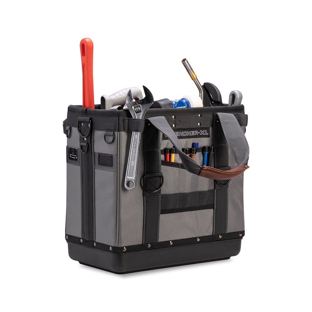 80 Lbs Open Top Plumbing Bag XL Gray WRENCHER-XL