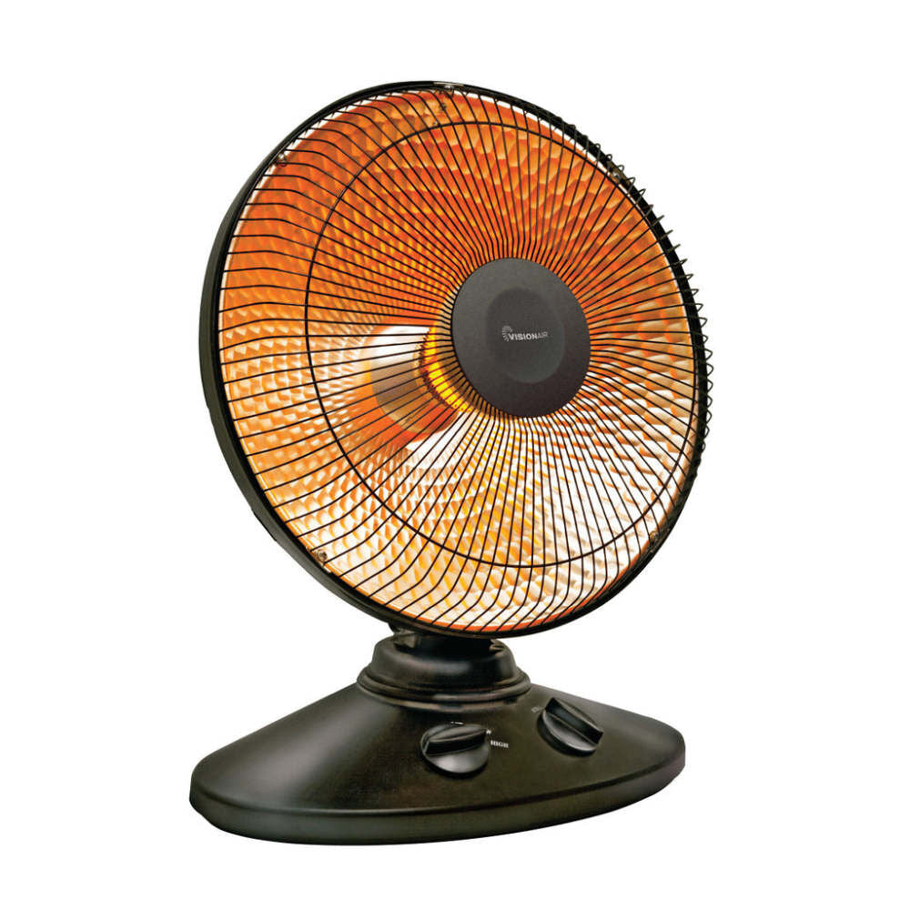 16 In. 700/1000W 3412 Btu 160 Sq-Ft. Radiant Dish Heater 1VAHCF18