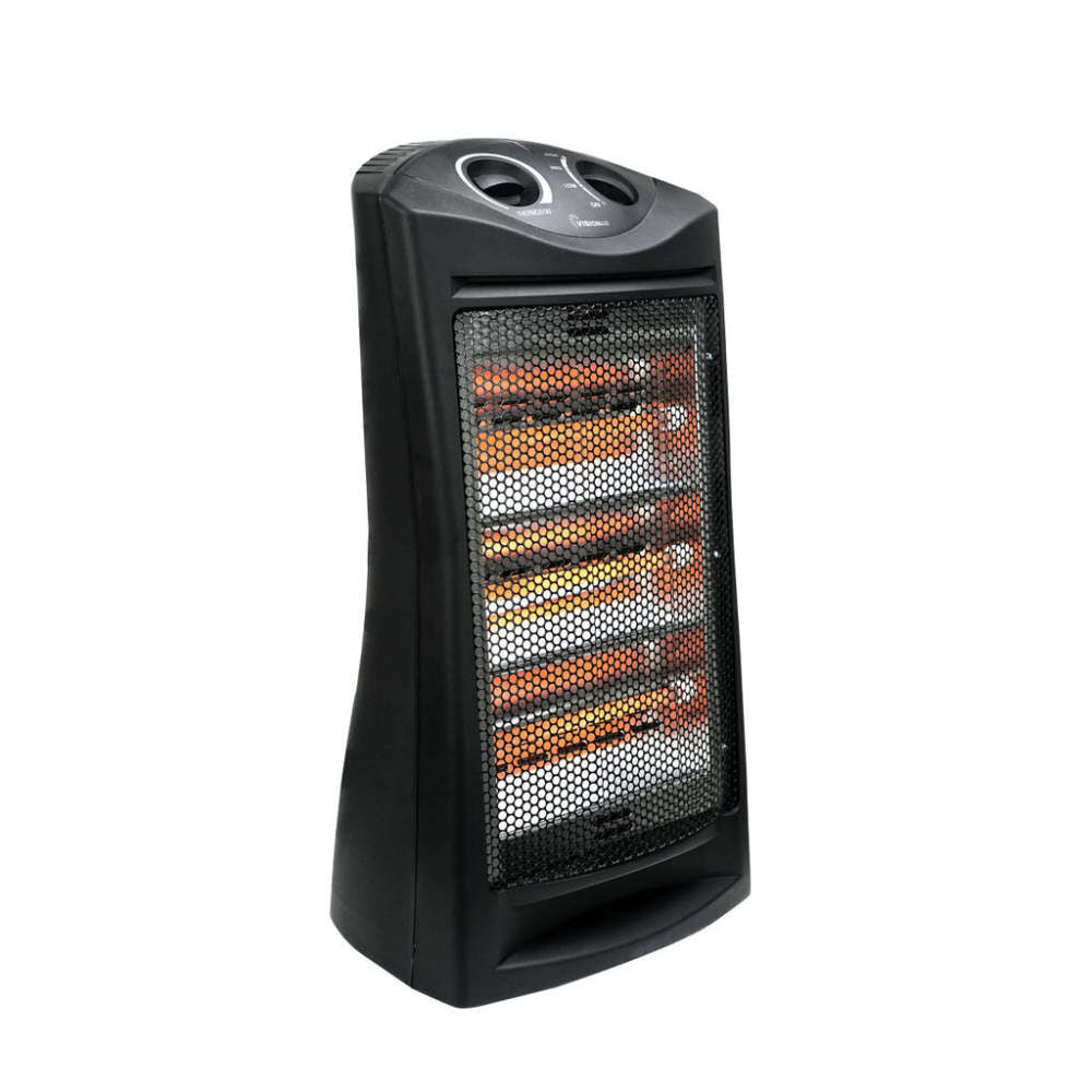 23 In. 750/1500W 5120 Btu 160 Sq-Ft. Radiant Tower Heater 1VAHQ23