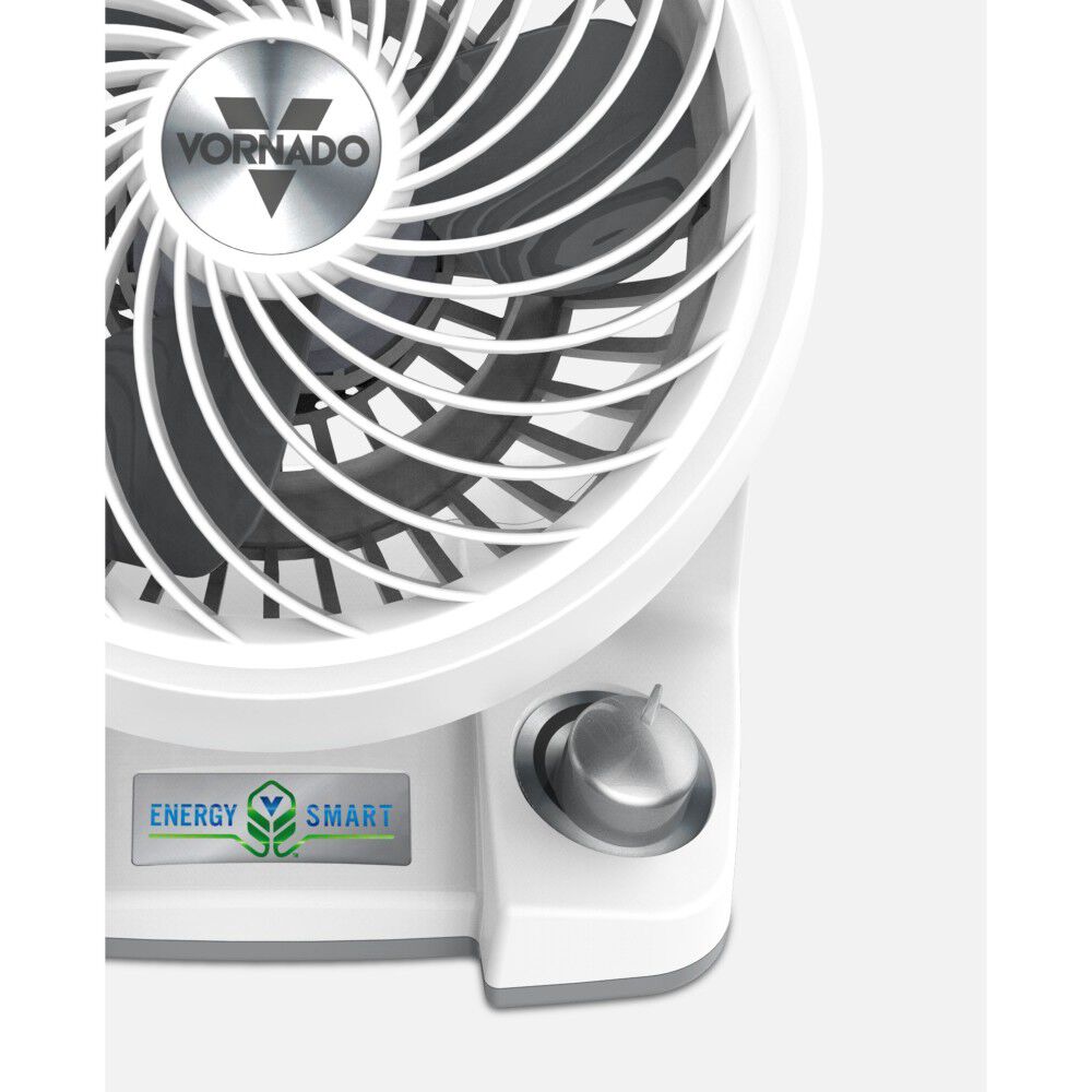 Air Circulator 133DC 152 CFM White Energy Smart Compact CR1-0349-73
