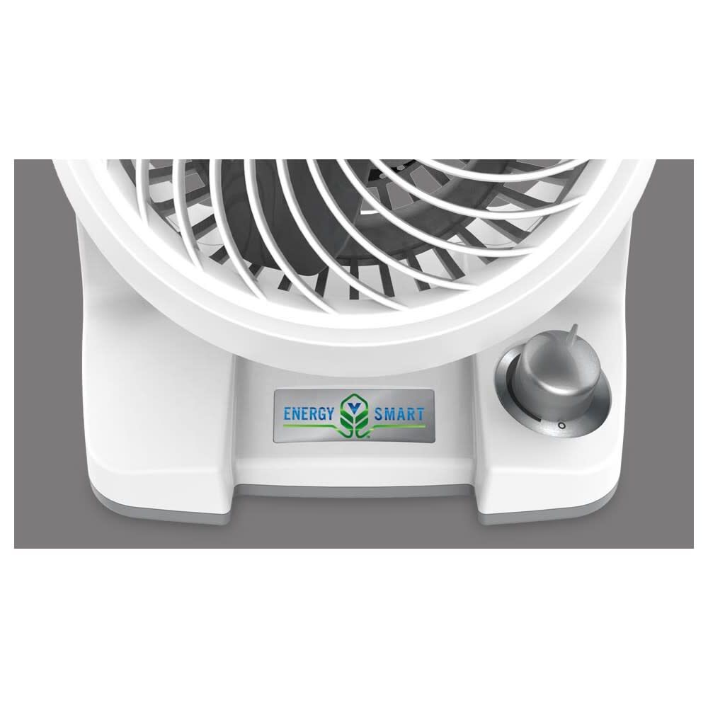 Air Circulator 133DC 152 CFM White Energy Smart Compact CR1-0349-73