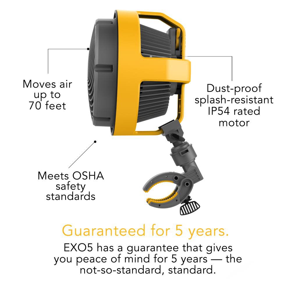 EXO5 Heavy Duty Air Circulator CR1-0314-16