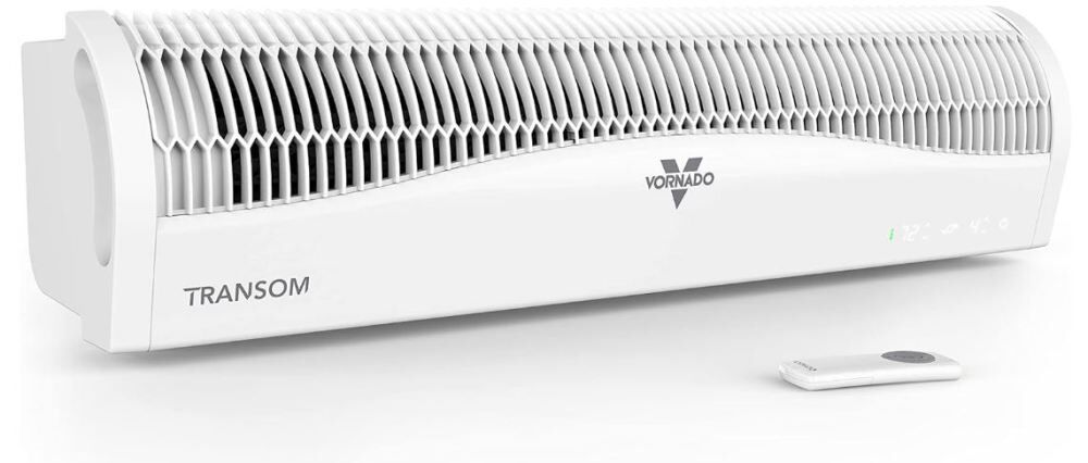 Transom Window Air Circulator with Remote 120V 185 CFM White FA1-0136-43