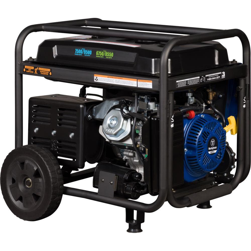7500-Dual Fuel Portable Generator WGEN7500DF