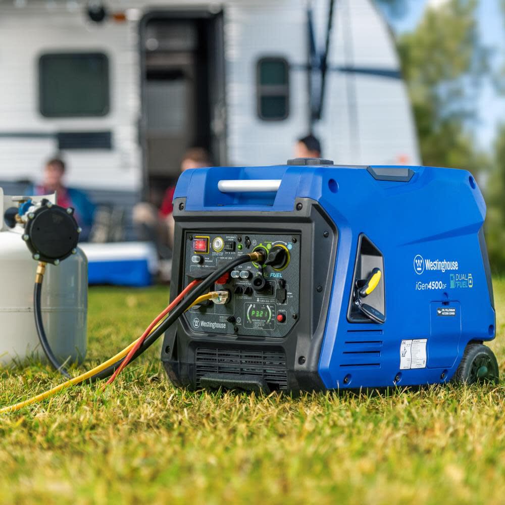 iGen Dual Fuel Inverter Portable Generator 3700 Rated 4500 Surge Watt with Remote Start IGEN4500DF
