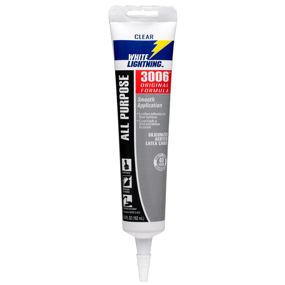 3006 Advanced Formula Caulk White 55 floz W12AF0005