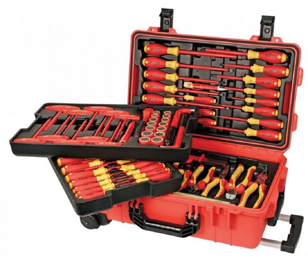 Insulated Master Electricians Tool Set 80pc 32800