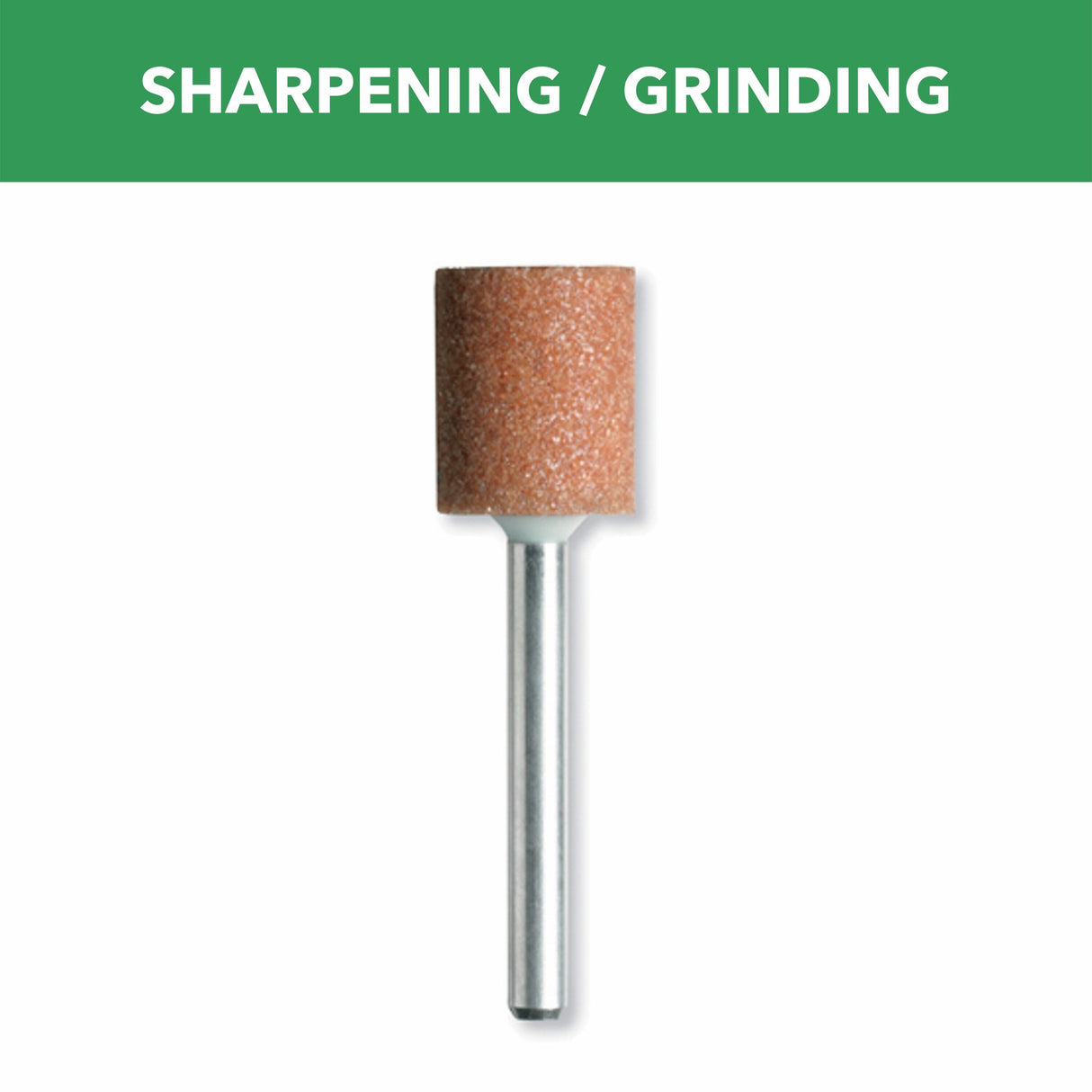 Aluminum Oxide 3/8-in Grinding/Sharpening Bit Accessory 932-06