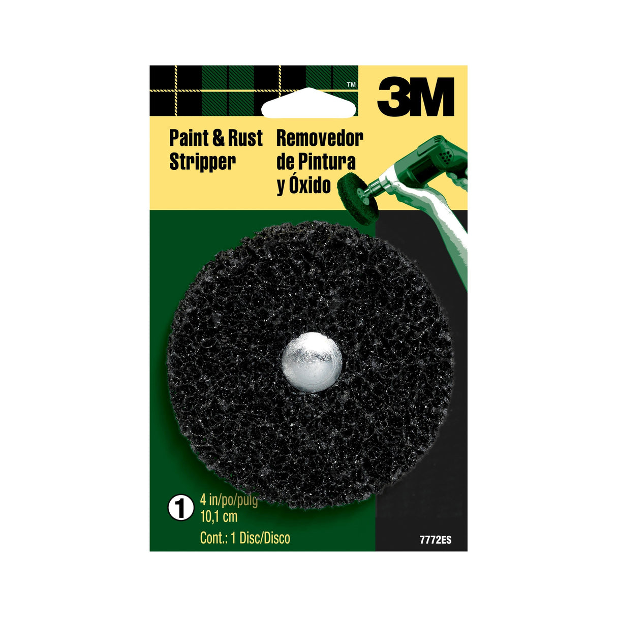 Paint and Rust Stripper 4-in Silicon Carbide Paint Stripping Disc 7772MASS