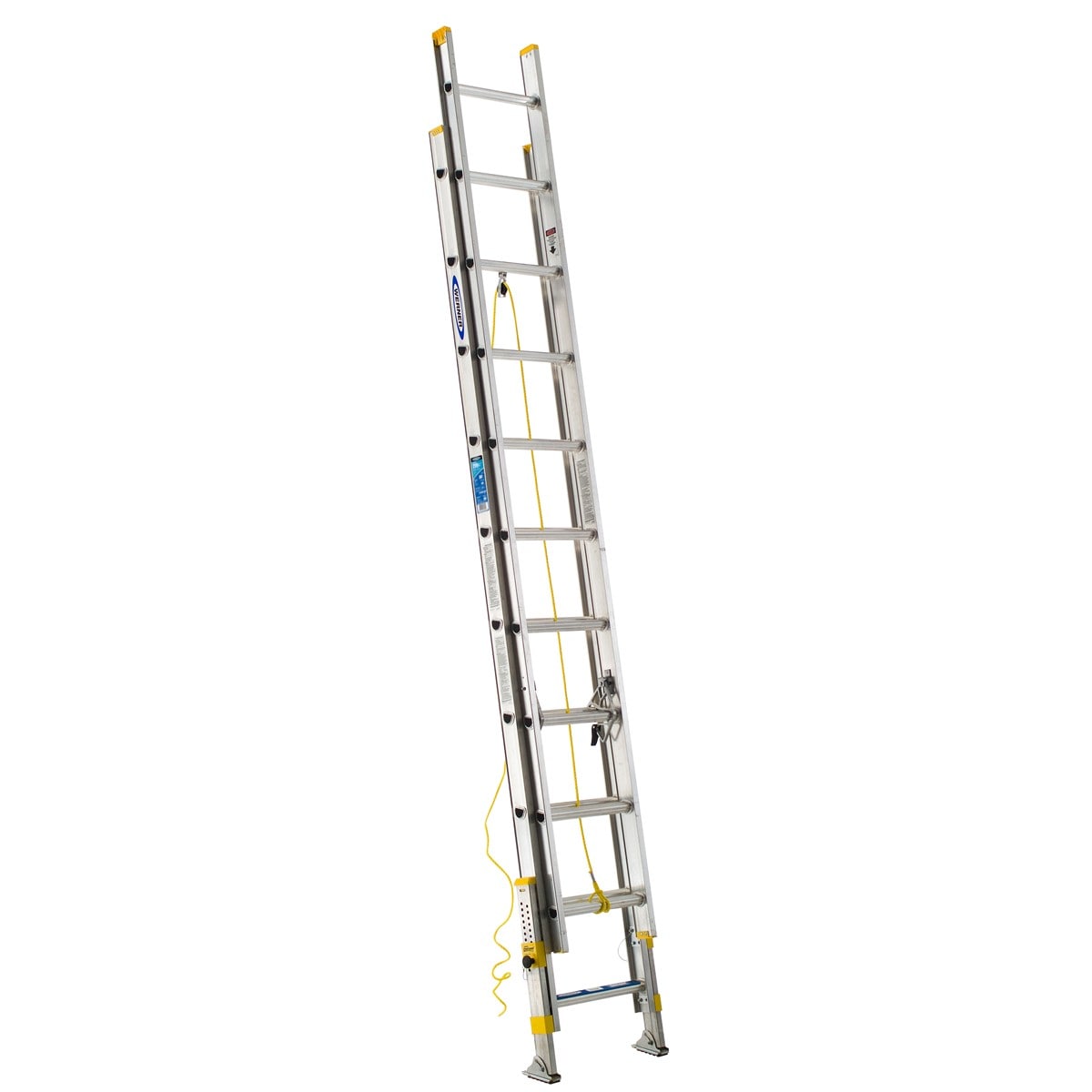 Equalizer 20-ft Aluminum Type 1-250-lb Load Capacity Extension Ladder D1820-2EQ