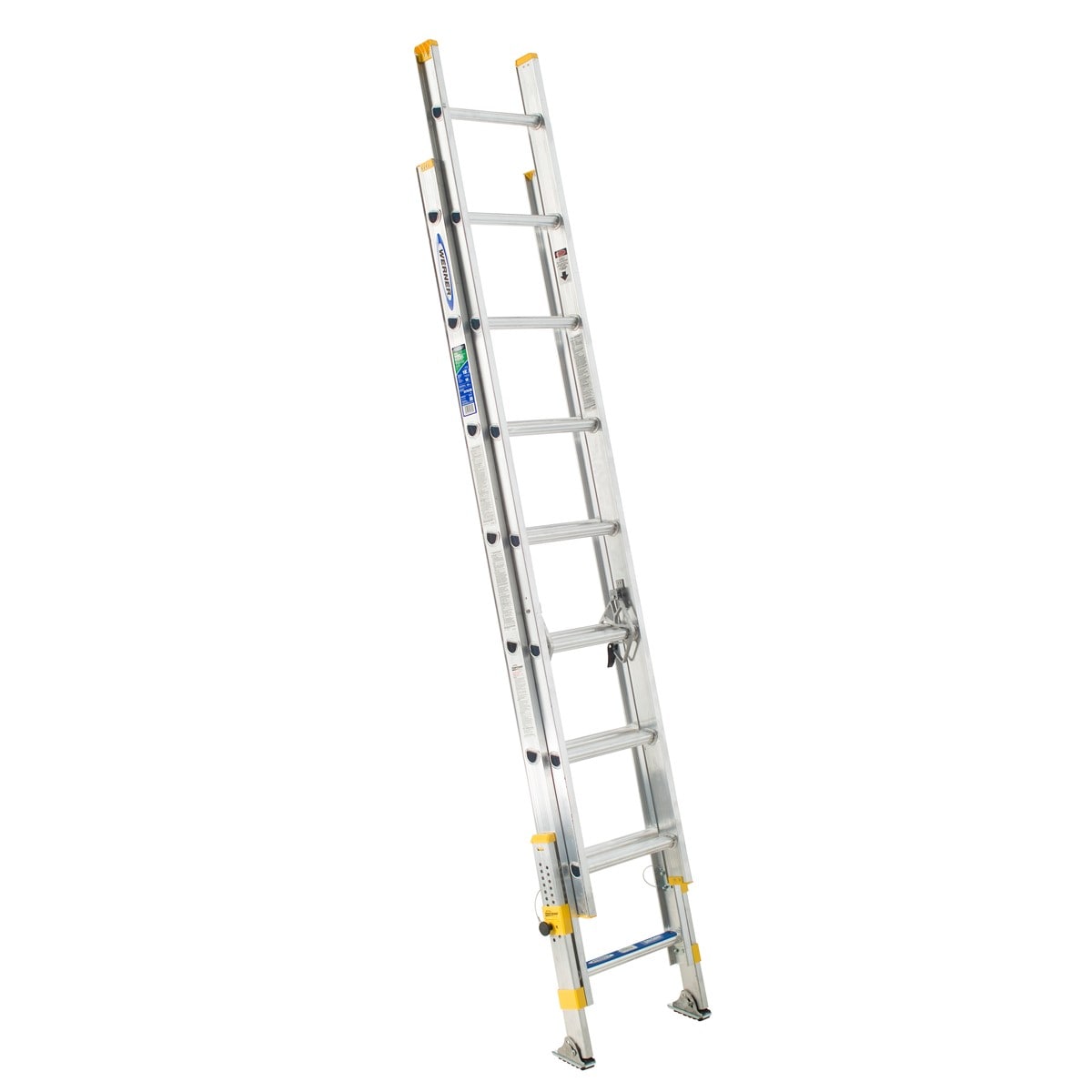 Equalizer 16-ft Aluminum Type 1-250-lb Load Capacity Extension Ladder D1816-2EQ