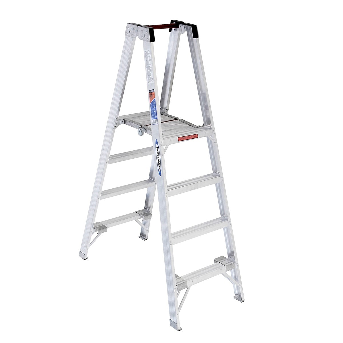 PT370 10-ft Aluminum Type 1-250-lb Load Capacity Step Ladder PT374