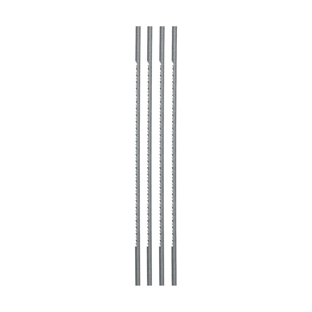 4-Pack 5-in Plain High Steel Scroll Saw Blade SS5-15PL