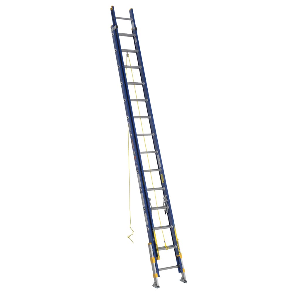 Equalizer 28-ft Fiberglass Type 1A-300-lb Load Capacity Extension Ladder D8228-2EQ