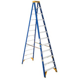 OBEL00 12-ft Fiberglass Type 1aa- 375-lb Load Capacity Step Ladder OBEL12