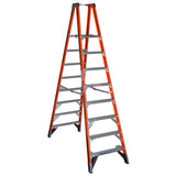 PT7400 10-ft Fiberglass Type 1a- 300-lb Load Capacity Platform Step Ladder PT7408