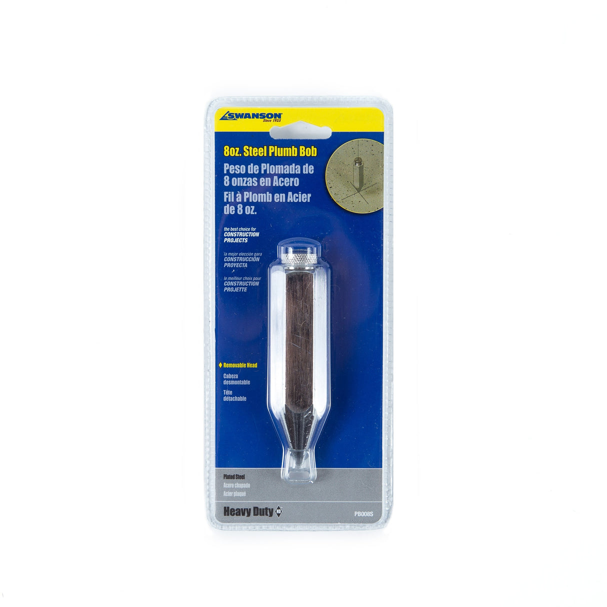 Steel 4-in Plumb Bob PB008S