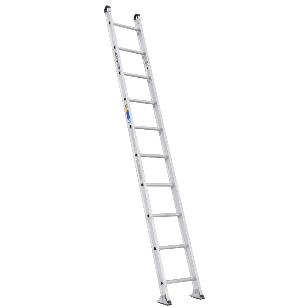 500 10-ft Aluminum Type 1AA-375-lb Load Capacity Straight Ladder 510-1