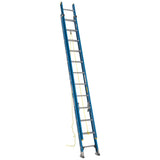 D6000-2 24-ft Fiberglass Type 1-250-lb Load Capacity Extension Ladder D6024-2