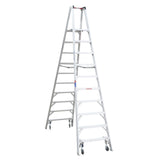 PT300 12-ft Aluminum Type 1A-300-lb Load Capacity Platform Step Ladder PT310-4C