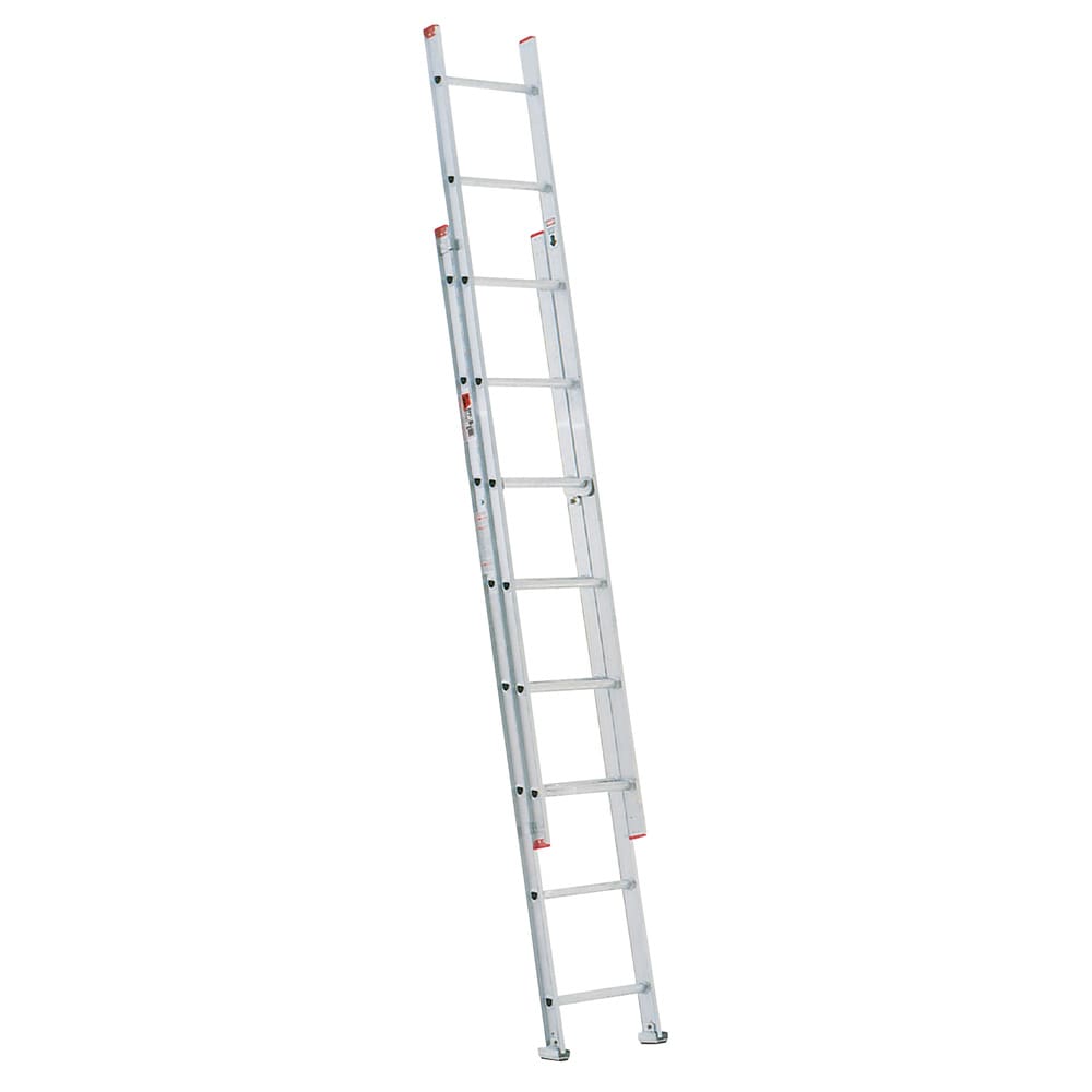 D700-2 16-ft Aluminum Type 3- 200-lb Load Capacity Extension Ladder D716-2