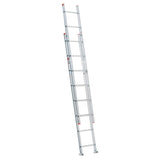 D700-2 16-ft Aluminum Type 3- 200-lb Load Capacity Extension Ladder D716-2