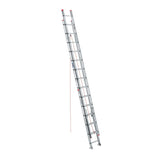 D1100-2 28-ft Aluminum Type 3-200-lb Load Capacity Extension Ladder D1128-2