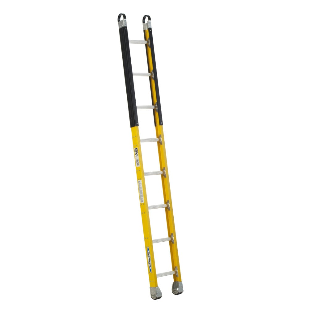 M7100-1 8-ft Fiberglass Type 1AA-375-lb Load Capacity Manhole Ladder M7108-1