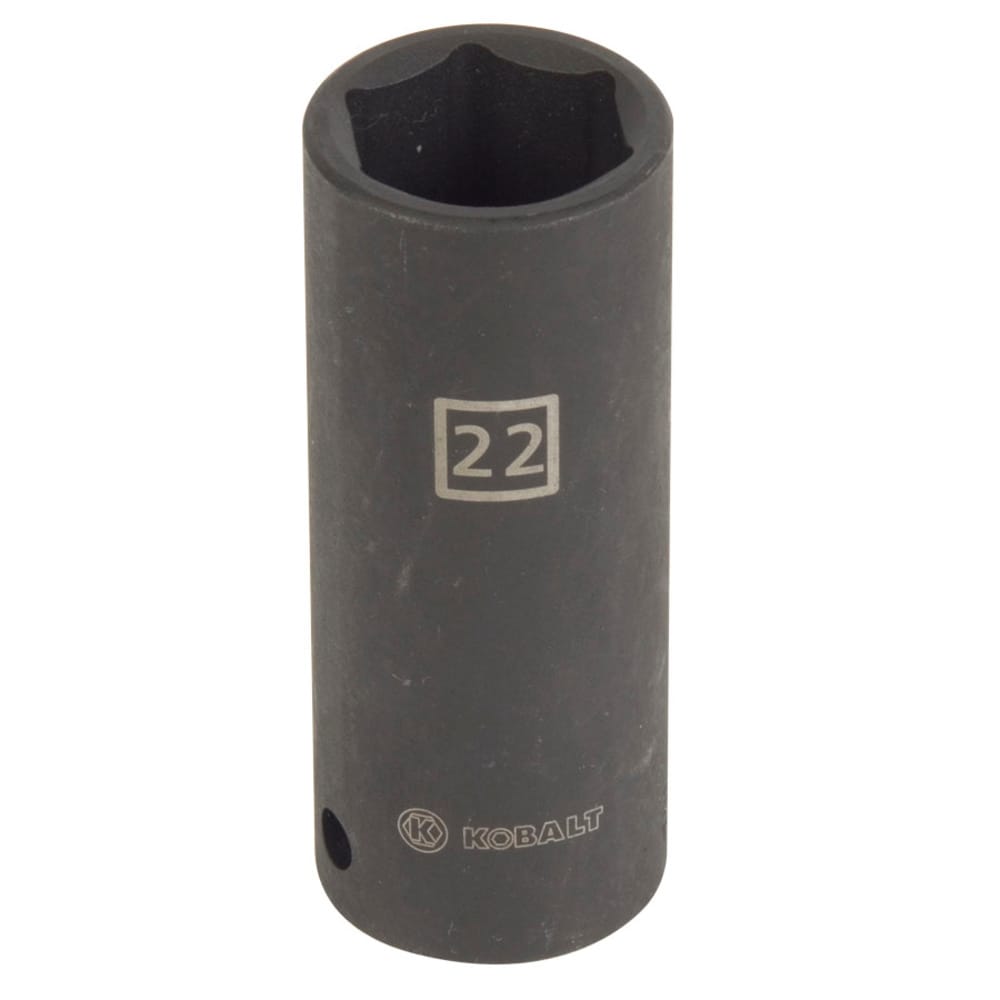 Metric 1/2-in Drive 22Mm 6-point Impact Socket 85384