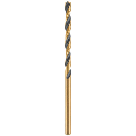 2-Piece 1/8-in x 2-3/4-in Black and Gold Coated Hss Jobber Length Twist Drill Bit DW1108  G