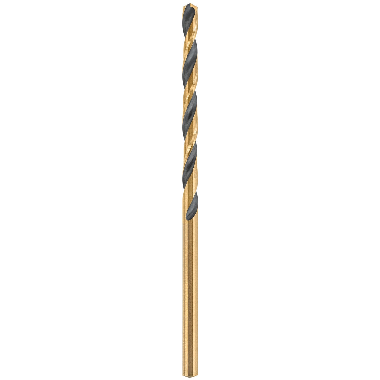 2-Piece 3/32-in x 2-1/4-in Black and Gold Coated Hss Jobber Length Twist Drill Bit DW1106  G