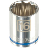 3/8-in Drive Metric 16mm Shallow Socket 85652