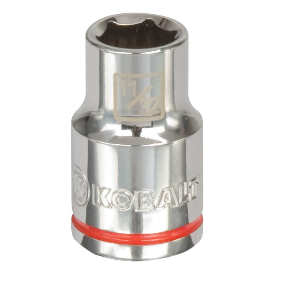 3/8-in Drive Standard (SAE) 11/32-in Shallow Socket 86436