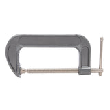 Welding Clamp, Silver, Ideal for Woodworking and Metalworking, Resists Welding Splatter, Swivel Pads for Even Clamping KH906