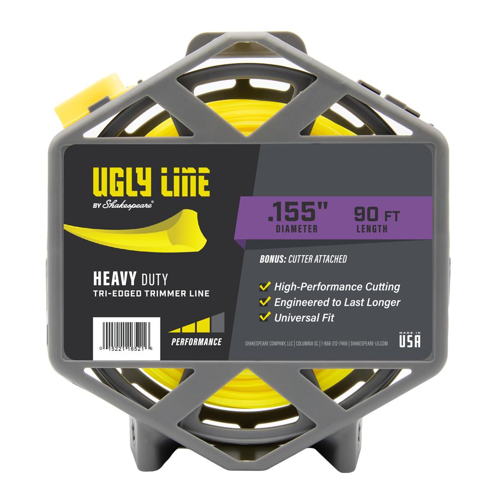 Ugly Line 0.155-in x 90-ft Spooled Trimmer Line 16521