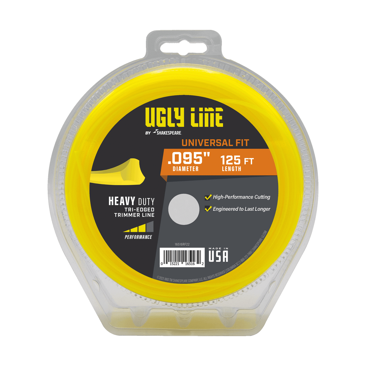 Ugly Line 0.095-in x 125-ft Spooled Trimmer Line 16516