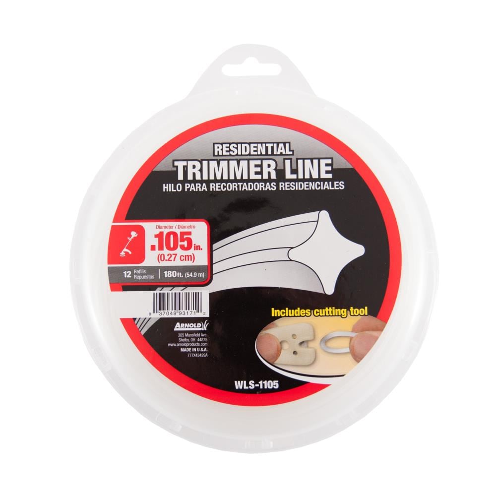 Residential 0.105-in x 180-ft Line Blades Trimmer Line WLS-1105