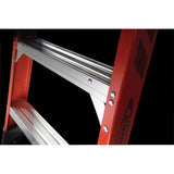 7400 12-ft Fiberglass Type 1AA-375-lb Load Capacity Step Ladder 7412