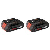 18-V 2-Pack Lithium Battery (2 Ah) BAT612-2PK