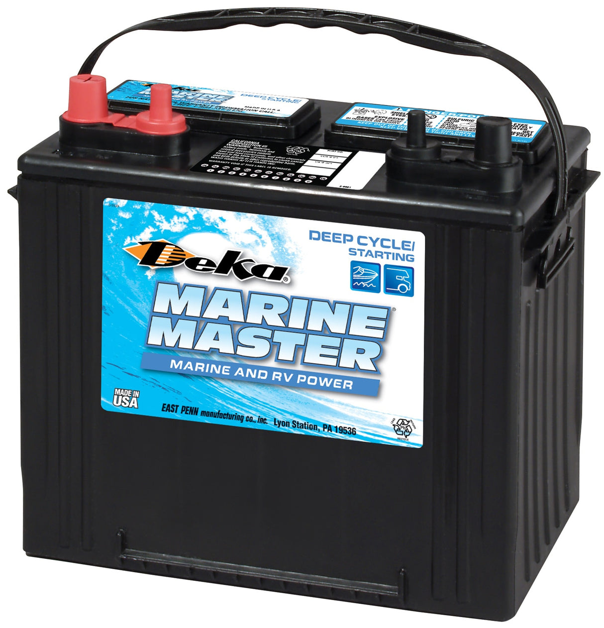 12-Volt 550 Amps CCA Marine Battery DP24