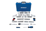 154-Piece Standard (SAE) and Metric Polished Chrome Mechanics Tool Set with Hard Case 86755