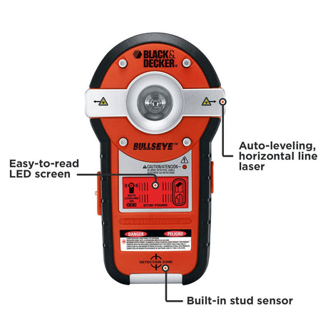 Red 20-ft Self-Leveling Indoor Line Beam Line Generator Laser Level (Accessories Included) BDL190S