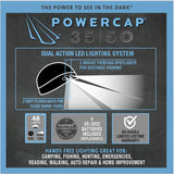 POWERCAP Lighted Beanie 48-Lumen Led Cap Light CUBWB-4744