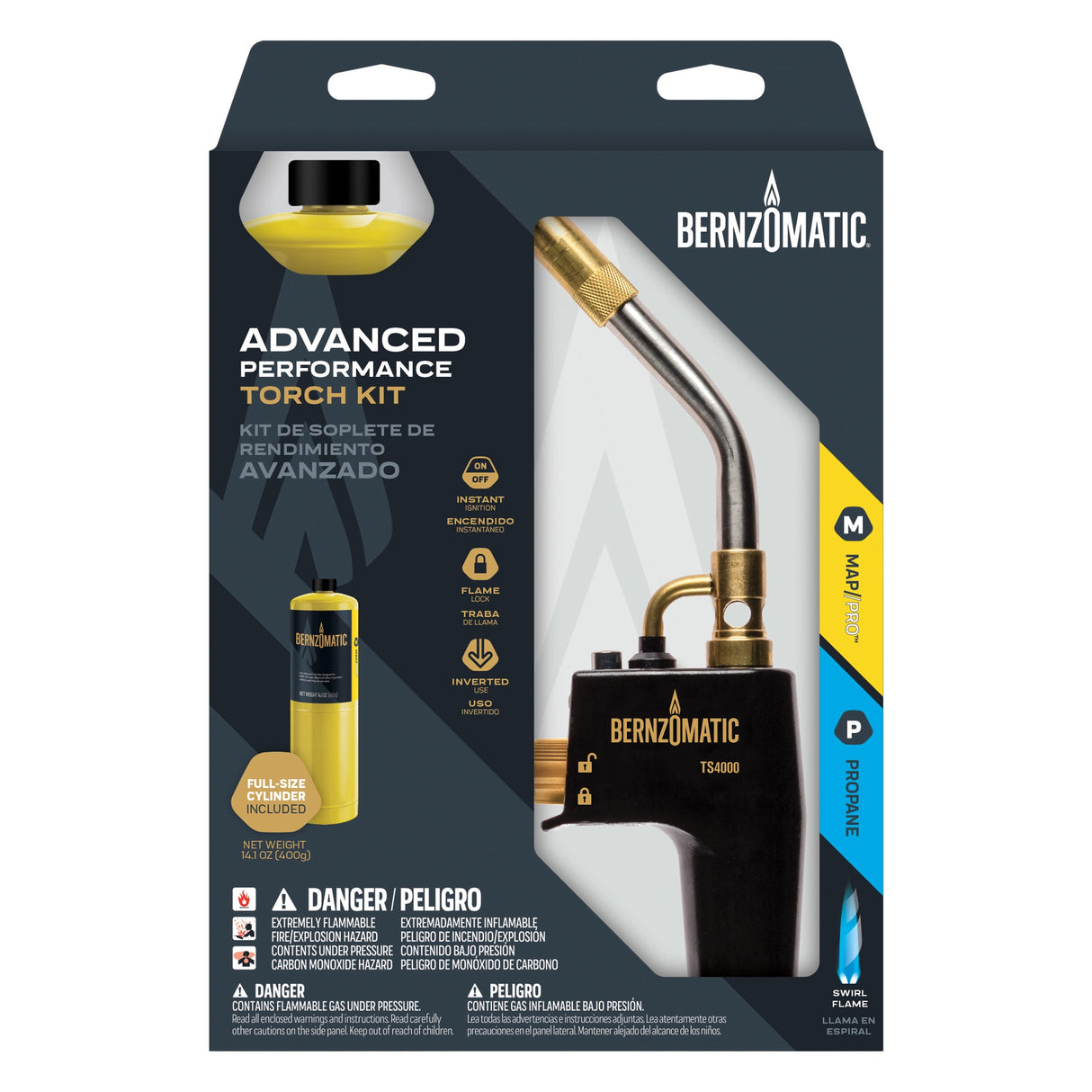 Soldering and Brazing Propylene Torch Kit (14.1-oz) 361484