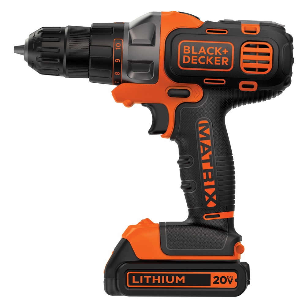 Matrix 20-volt Max 3/8-in Keyless Cordless Drill (1-Battery Included, Charger Included) BDCDMT120C