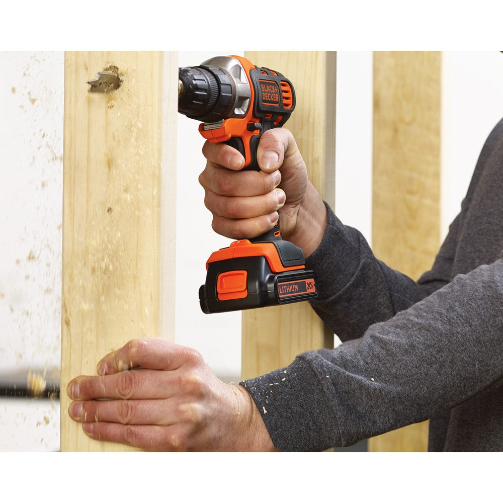 Matrix 20-volt Max 3/8-in Keyless Cordless Drill (1-Battery Included, Charger Included) BDCDMT120C