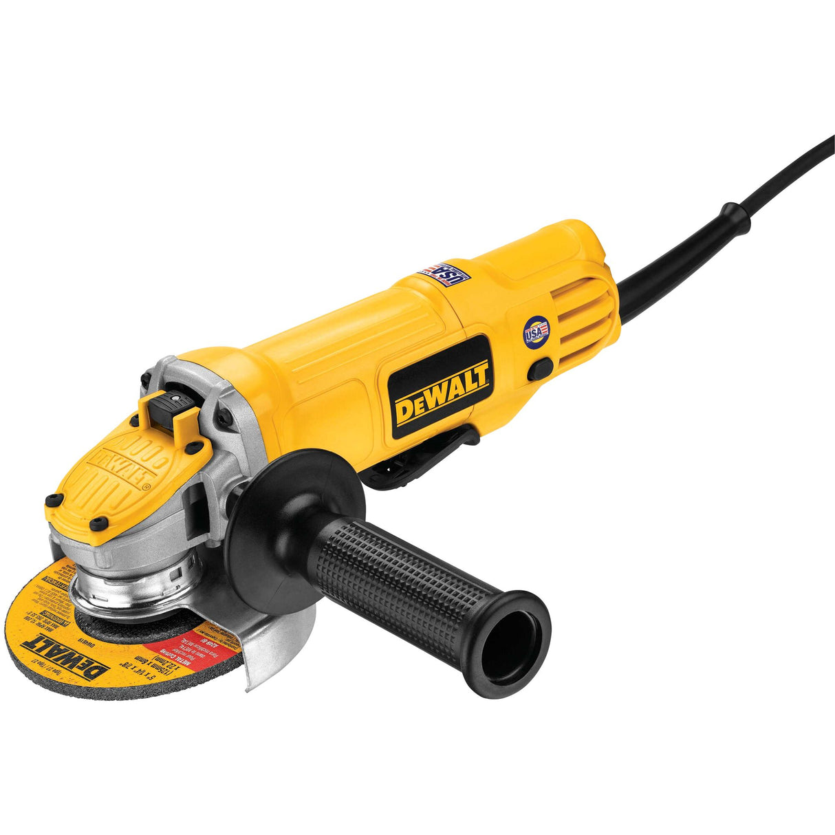 4.5-in Paddle Switch Corded Angle Grinder DWE4120W